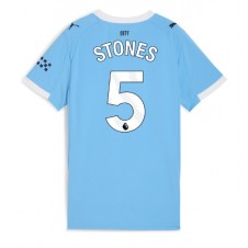 Manchester City John Stones #5 Hemmatröja Dam 2025-26 Korta ärmar